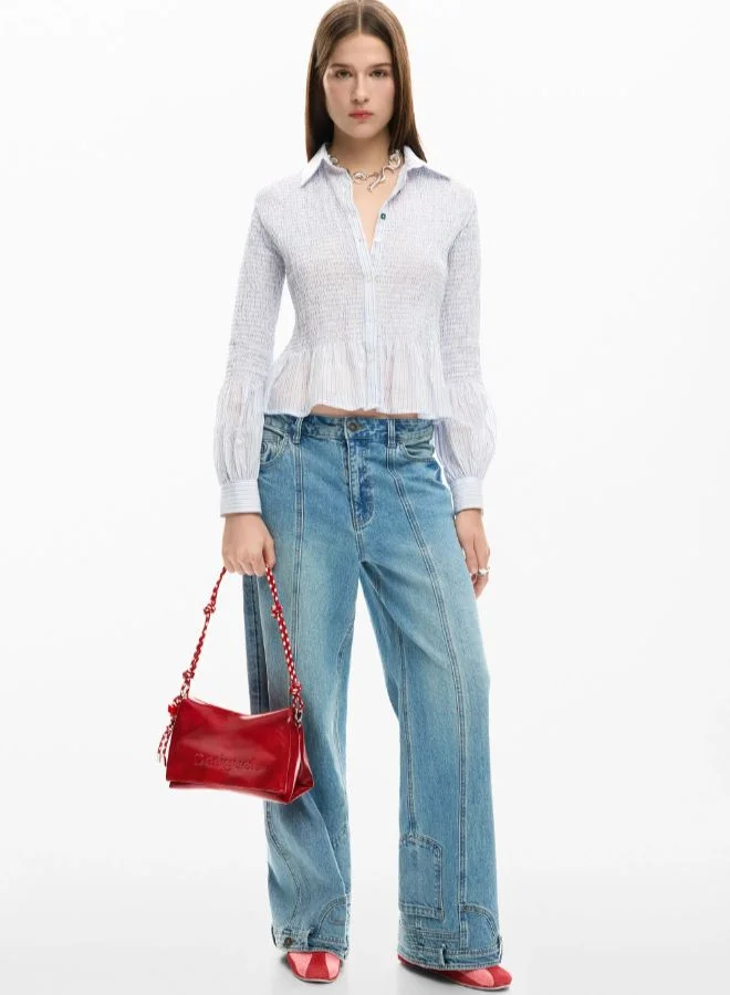 DESIGUAL Red Medium Logo Bag for Women | Best Price UAE